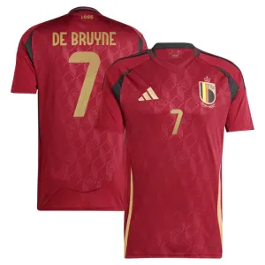 Belgija Kevin De Bruyne 7 Nogometni Dresovi Euro 2024 Domaći