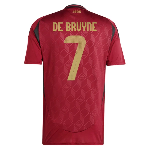 Belgija Kevin De Bruyne 7 Nogometni Dresovi Euro 2024 Domaći