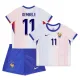 Francuska Ousmane Dembélé 11 Djeca Nogometni Dresovi Euro 2024 Gostujući (+ Kratke Hlače)