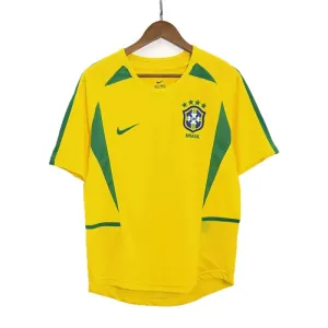 Brazil 2002-2003 Nogometni Dresovi Retro Domaći