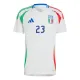 Italija Alessandro Bastoni 23 Nogometni Dresovi Euro 2024 Gostujući