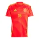 Španjolska Rodrigo 16 Djeca Nogometni Dresovi Euro 2024 Domaći (+ Kratke Hlače)