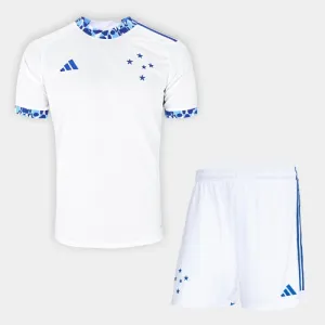 Cruzeiro Djeca Nogometni Dresovi 2024/25 Gostujući (+ Kratke Hlače)