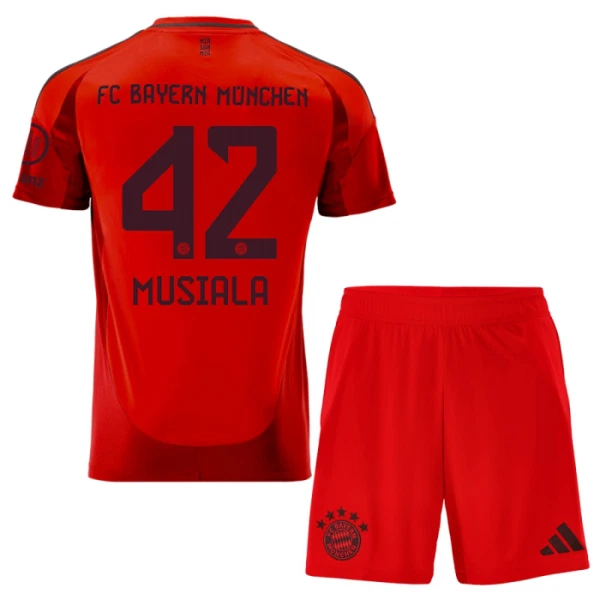 FC Bayern München Jamal Musiala 42 Djeca Nogometni Dresovi 2024/25 Domaći (+ Kratke Hlače)