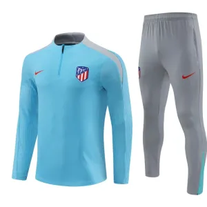 Atlético Madrid Duks komplet za trening Četvrtina Zip 2024/25 Plava
