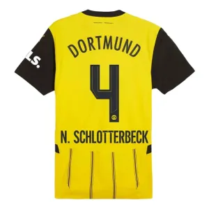 Borussia Dortmund Nico Schlotterbeck 4 Nogometni Dresovi 2024/25 Domaći