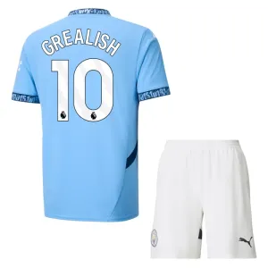 Manchester City Jack Grealish 10 Djeca Nogometni Dresovi 2024/25 Domaći (+ Kratke Hlače)