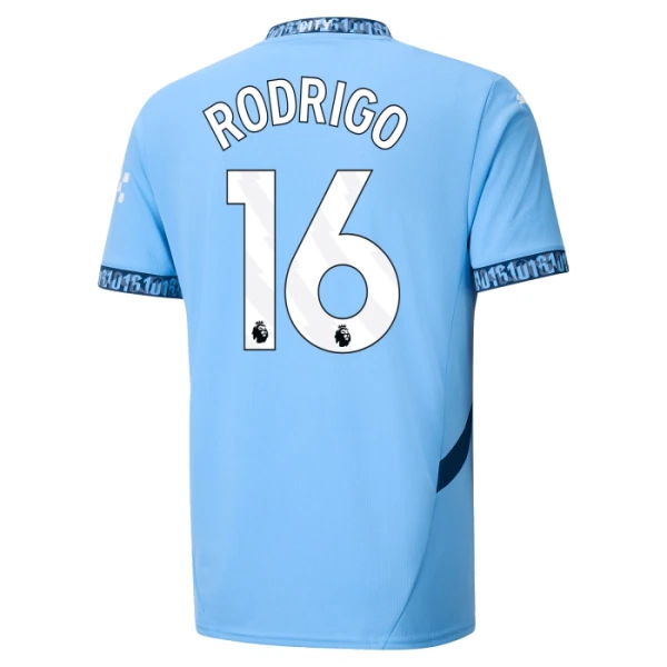 Manchester City Rodrigo 16 Djeca Nogometni Dresovi 2024/25 Domaći (+ Kratke Hlače)