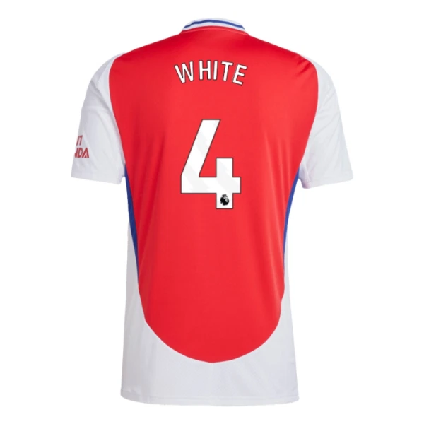 Arsenal Ben White 4 Nogometni Dresovi 2024/25 Domaći