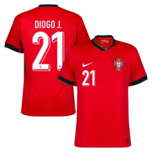 Portugal Diogo Jota 21 Nogometni Dresovi Euro 2024 Domaći
