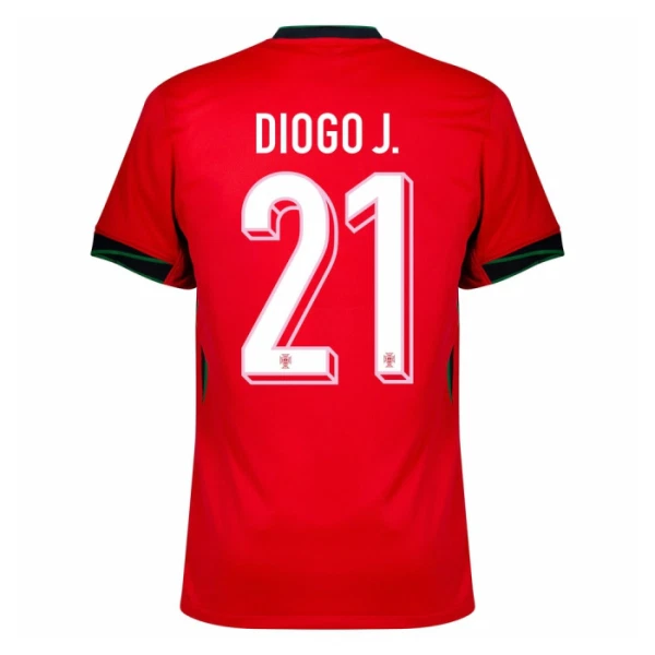 Portugal Diogo Jota 21 Nogometni Dresovi Euro 2024 Domaći