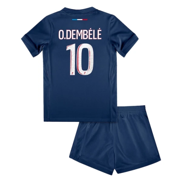 Paris Saint-Germain Ousmane Dembélé 10 Djeca Nogometni Dresovi 2024/25 Domaći (+ Kratke Hlače)