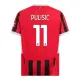 AC Milan Christian Pulisic 11 Nogometni Dresovi 2024/25 Domaći