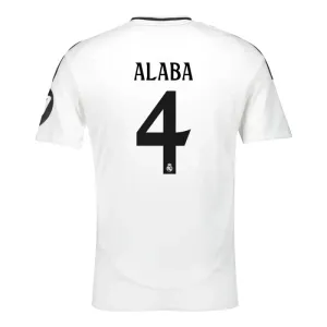 Real Madrid David Alaba 4 Nogometni Dresovi 2024/25 Domaći
