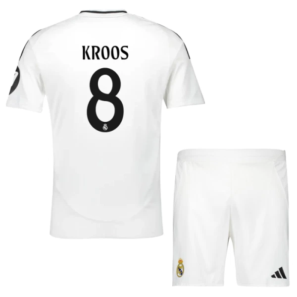 Real Madrid Toni Kroos 8 Djeca Nogometni Dresovi 2024/25 Domaći (+ Kratke Hlače)