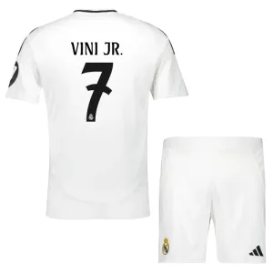 Real Madrid Vinicius Junior 7 Djeca Nogometni Dresovi 2024/25 Domaći (+ Kratke Hlače)