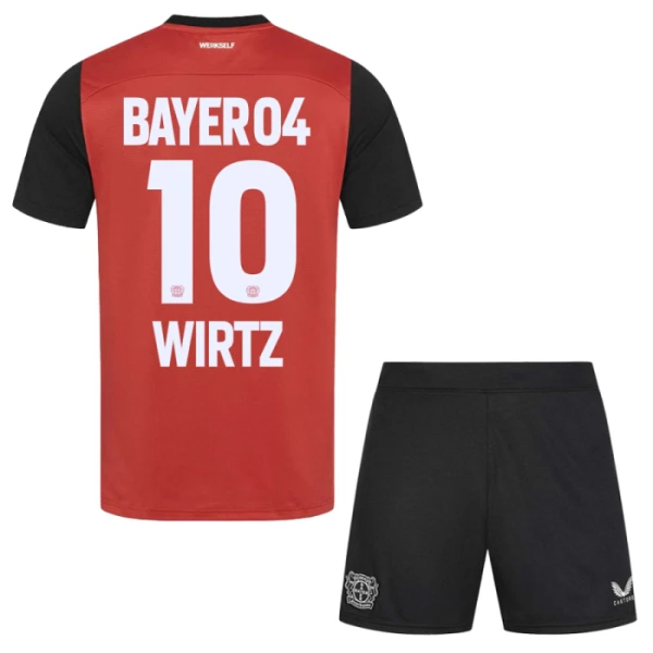 Bayer 04 Leverkusen Florian Wirtz 10 Djeca Nogometni Dresovi 2024/25 Domaći (+ Kratke Hlače)