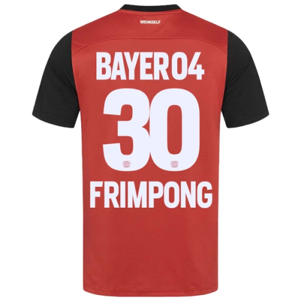 Bayer 04 Leverkusen Jeremie Frimpong 30 Djeca Nogometni Dresovi 2024/25 Domaći (+ Kratke Hlače)