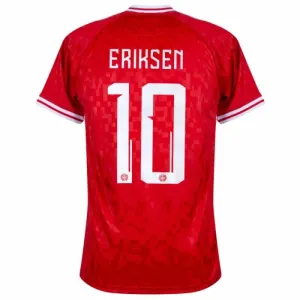 Danska Eriksen 10 Nogometni Dresovi Euro 2024 Domaći