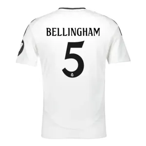Real Madrid Jude Bellingham 5 Nogometni Dresovi 2024/25 Domaći