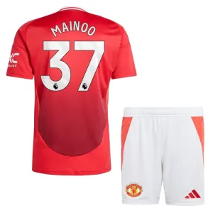 Manchester United Kobbie Mainoo 37 Djeca Nogometni Dresovi 2024/25 Domaći (+ Kratke Hlače)