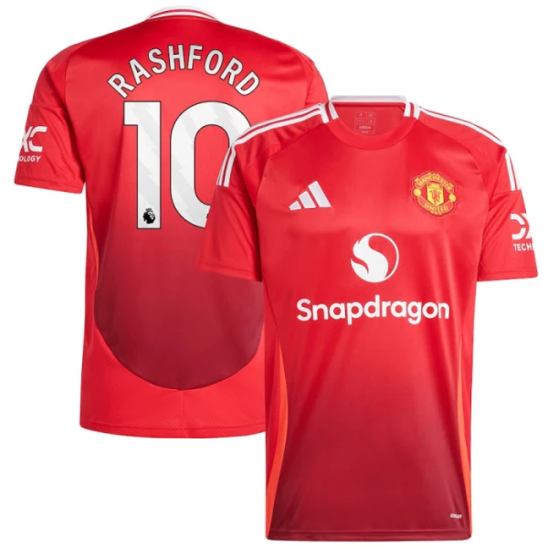 Manchester United Marcus Rashford 10 Nogometni Dresovi 2024/25 Domaći