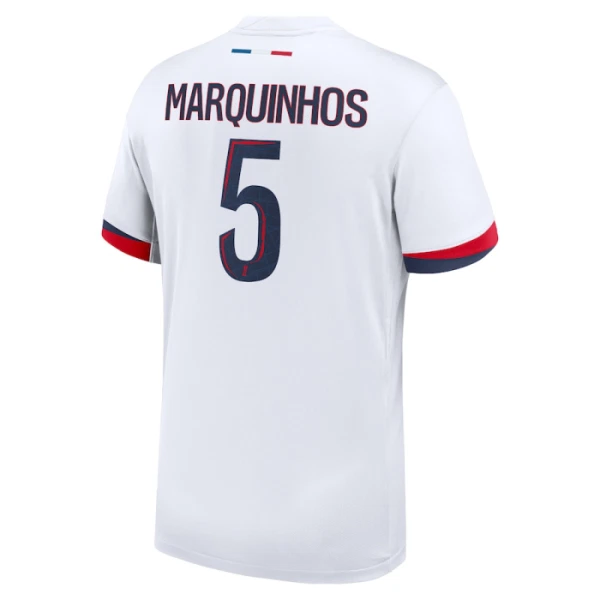 Paris Saint-Germain Marquinhos 5 Nogometni Dresovi 2024/25 Gostujući