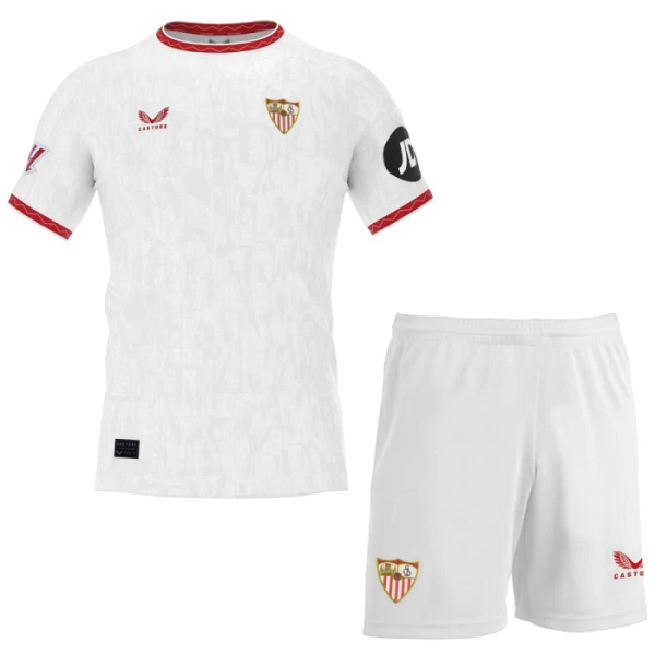 Sevilla FC Djeca Nogometni Dresovi 2024/25 Domaći (+ Kratke Hlače) Sevilla FC Djeca Nogometni Dresovi 2024/25 Domaći (+ Kratke Hlače)