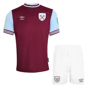 West Ham United Djeca Nogometni Dresovi 2024/25 Domaći (+ Kratke Hlače)