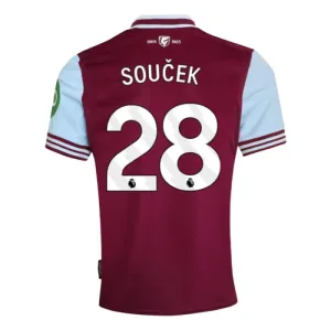 West Ham United Soucek 28 Nogometni Dresovi 2024/25 Domaći