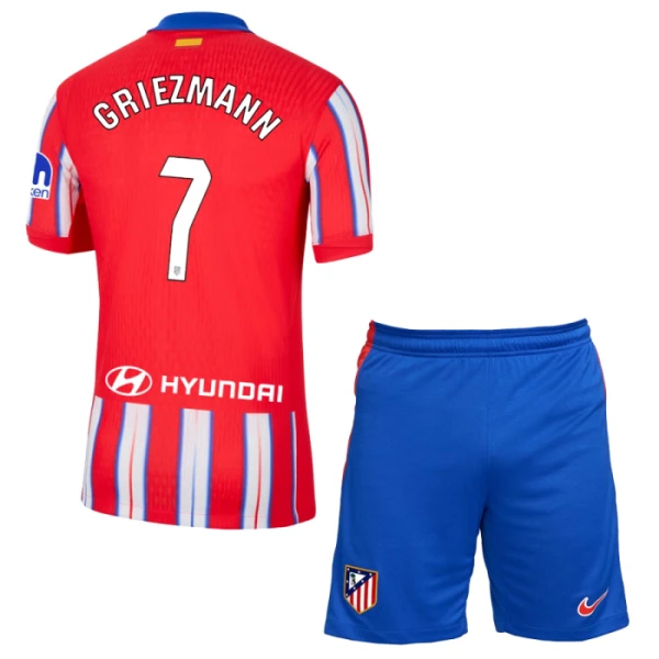 Atlético Madrid Antoine Griezmann 7 Djeca Nogometni Dresovi 2024/25 Domaći (+ Kratke Hlače)