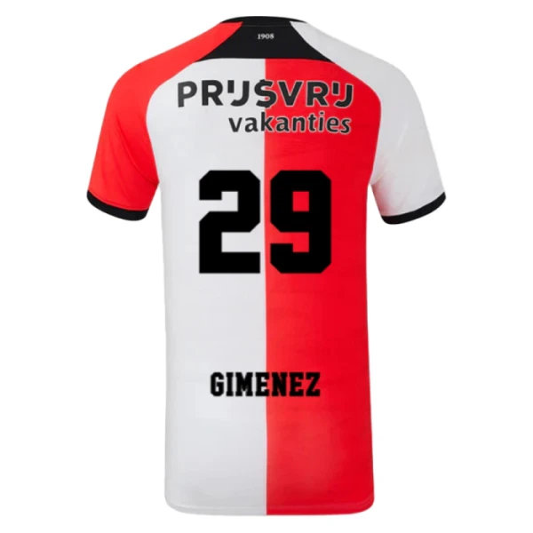 Feyenoord Rotterdam Santiago Gimenez 29 Djeca Nogometni Dresovi 2024/25 Domaći (+ Kratke Hlače)