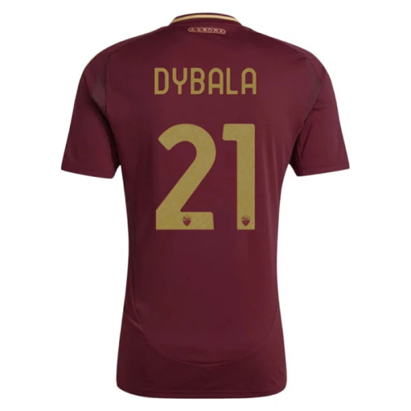 AS Roma Paulo Dybala 21 Djeca Nogometni Dresovi 2024/25 Domaći (+ Kratke Hlače)