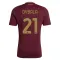 AS Roma Paulo Dybala 21 Nogometni Dresovi 2024/25 Domaći