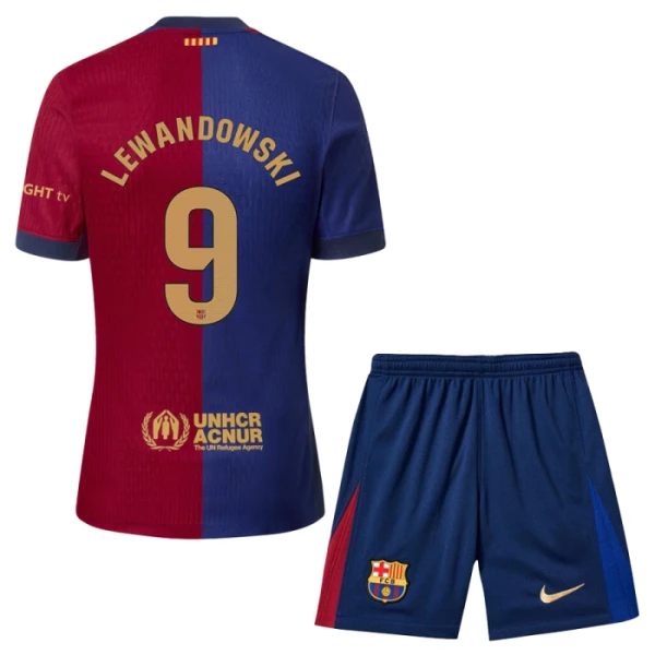 FC Barcelona Robert Lewandowski 9 Djeca Nogometni Dresovi 2024/25 Domaći (+ Kratke Hlače) FC Barcelona Robert Lewandowski 9 Djeca Nogometni Dresovi 2024/25 Domaći (+ Kratke Hlače)