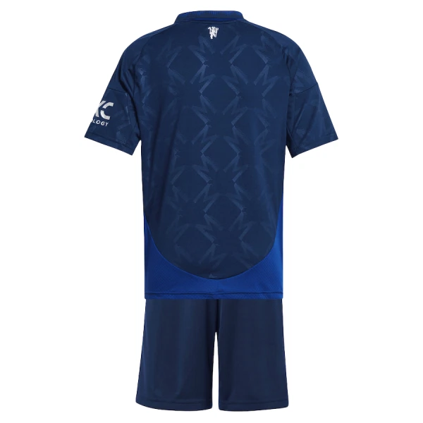 Manchester United Djeca Nogometni Dresovi 2024/25 Gostujući (+ Kratke Hlače)