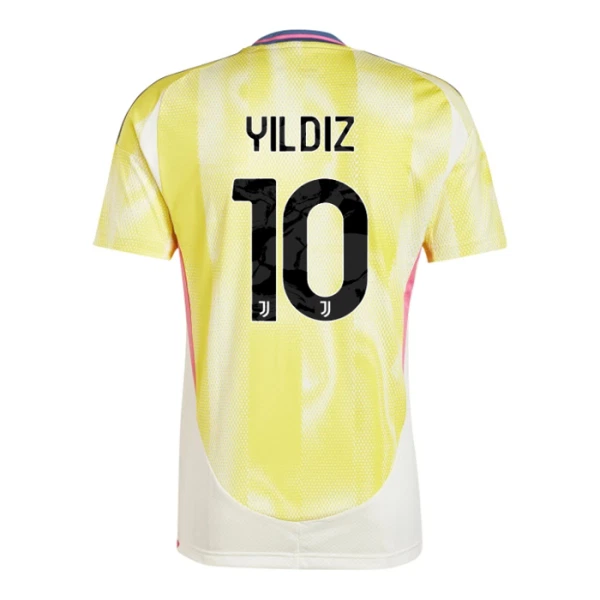 Juventus Kenan Yıldız 10 Djeca Nogometni Dresovi 2024/25 Gostujući (+ Kratke Hlače)