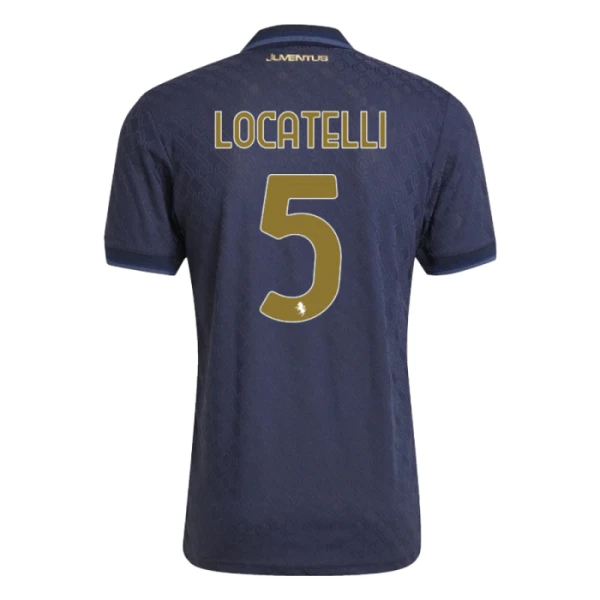 Juventus Locatelli 5 Djeca Nogometni Dresovi 2024/25 Treći (+ Kratke Hlače)