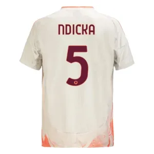 AS Roma Ndicka 5 Nogometni Dresovi 2024/25 Gostujući