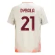 AS Roma Paulo Dybala 21 Nogometni Dresovi 2024/25 Gostujući