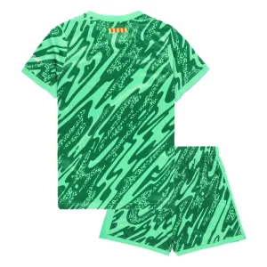 FC Barcelona Djeca Golmanski Nogometni Dresovi 2024/25 Domaći (+ Kratke Hlače)