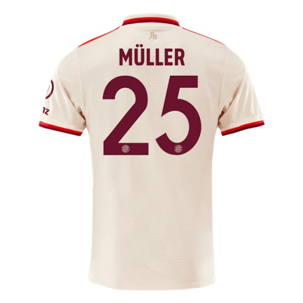 FC Bayern München Thomas Müller 25 Nogometni Dresovi 2024/25 Treći FC Bayern München Thomas Müller 25 Nogometni Dresovi 2024/25 Treći