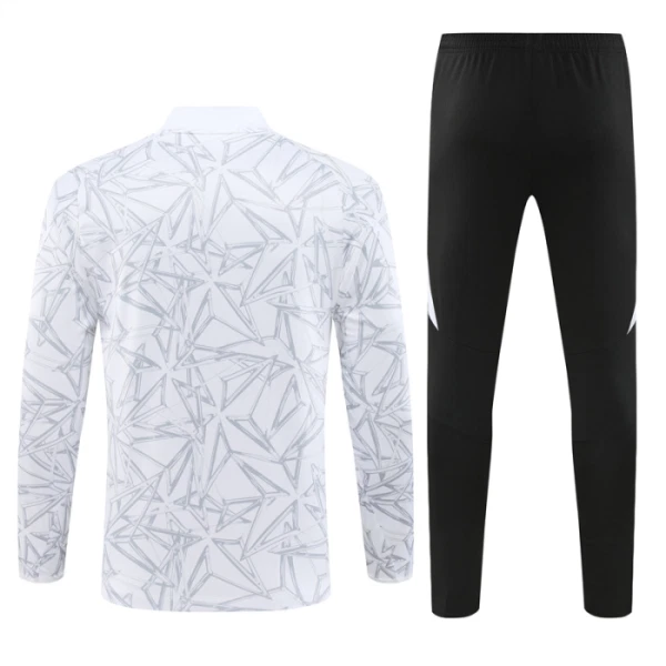 Real Madrid Duks komplet za trening Četvrtina Zip 2024/25 Bijela