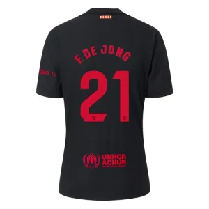 FC Barcelona Frenkie de Jong 21 Nogometni Dresovi 2024/25 Gostujući