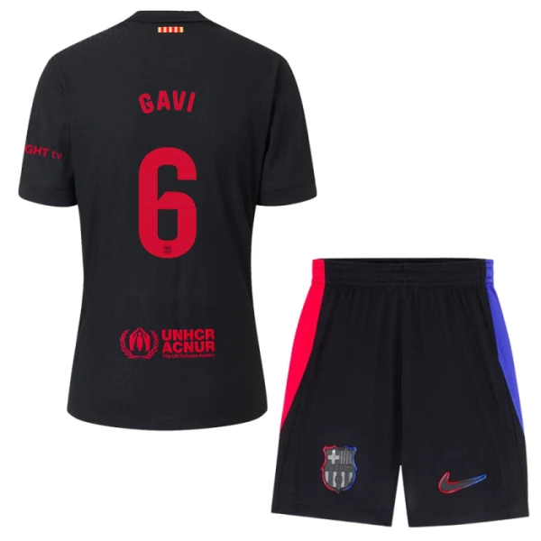 FC Barcelona Gavi 6 Djeca Nogometni Dresovi 2024/25 Gostujući (+ Kratke Hlače) FC Barcelona Gavi 6 Djeca Nogometni Dresovi 2024/25 Gostujući (+ Kratke Hlače)
