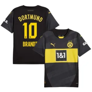 Borussia Dortmund Julian Brandt 10 Nogometni Dresovi 2024/25 Gostujući