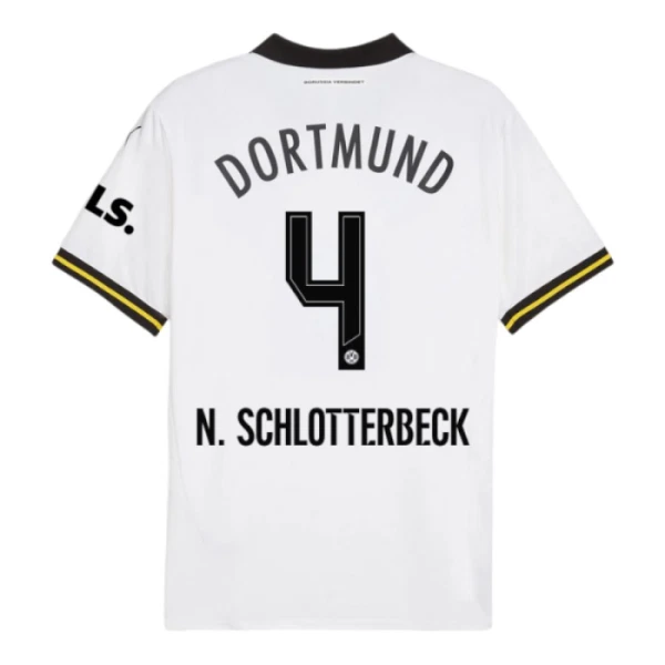 Borussia Dortmund Nico Schlotterbeck 4 Nogometni Dresovi 2024/25 Treći