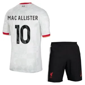 Liverpool Alexis Mac Allister 10 Djeca Nogometni Dresovi 2024/25 Treći (+ Kratke Hlače)