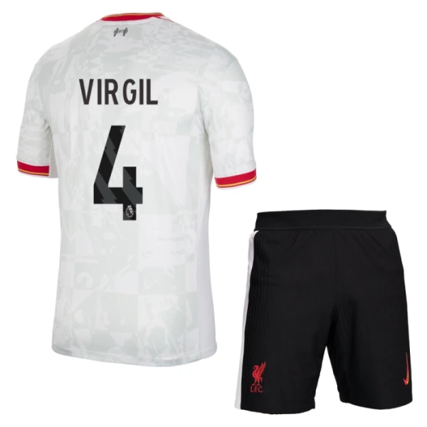 Liverpool Virgil van Dijk 4 Djeca Nogometni Dresovi 2024/25 Treći (+ Kratke Hlače) Liverpool Virgil van Dijk 4 Djeca Nogometni Dresovi 2024/25 Treći (+ Kratke Hlače)