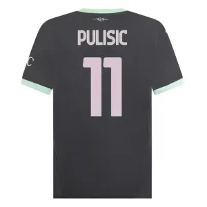 AC Milan Christian Pulisic 11 Nogometni Dresovi 2024/25 Treći